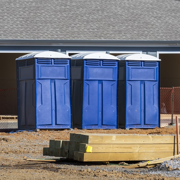 how do you dispose of waste after the porta potties have been emptied in Royston Georgia